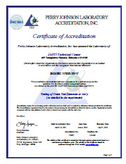 ISO/IEC 17025:2017 证书 (英文版)