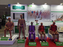 Our booth at the Yokohama Automotive Engineering Exposition 2025